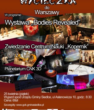 Bodies Revealed & Planetarium CNK - wycieczka